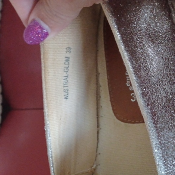 Patrizia by Spring Step Raiatea Slip On Gold Espadrille Loafer - Picture 7 of 9